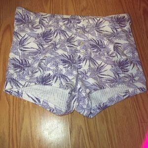 Ugg shorts blue and white